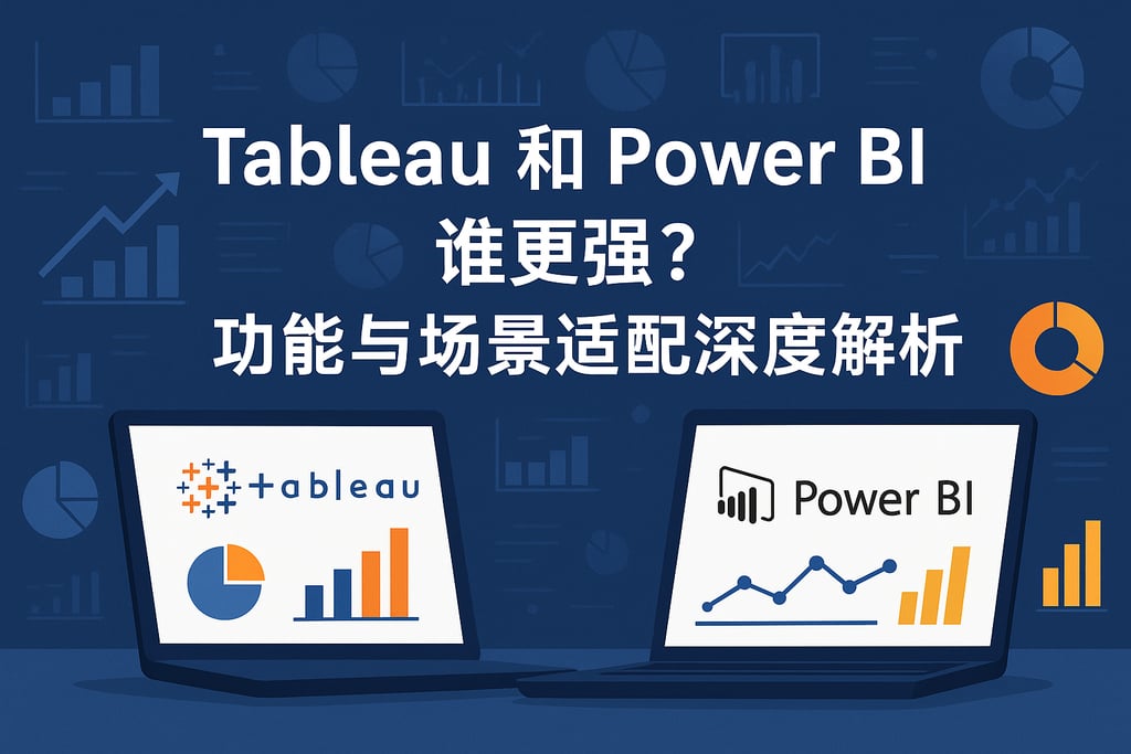 Tableau和Power BI谁更强？功能与场景适配深度解析